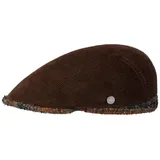 Lierys Flat Cap (1-St) Schirmmütze mit Schirm, Made in Italy braun S (55-56 cm)