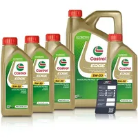 Castrol 9 L EDGE 5W-30 LL + Ölwechsel-Anhänger [Hersteller-Nr. 15F7E7]