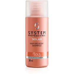 System Professional Lipid Code Solar Hair and Body Shampoo 50ml