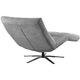 KAWOLA Relaxliege LETICIA Feincord 0 x 0 x 0 cm grau mit Nackenkissen