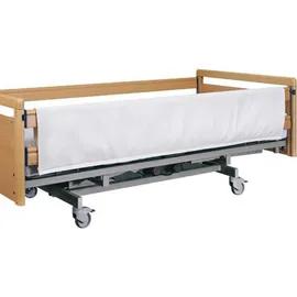 Careline Bettschutzgitter 1 St 76,5-86 cm Weiß