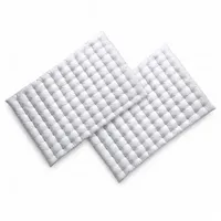 Betten Hofmann 2 Stück Betten Hofmann Sommer Daunendecken Daunenbetten Bettdecke Punktstepp 135x200 leicht 80% - Weiß