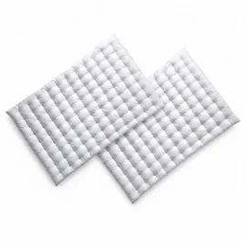 Betten Hofmann 2 Stück Betten Hofmann Sommer Daunendecken Daunenbetten Bettdecke Punktstepp 135x200 leicht 80% - Weiß