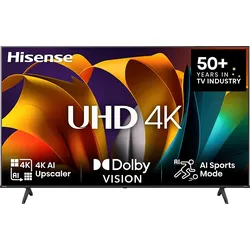 Hisense 55A6N UHD-Fernseher 55 Zoll (140 cm) mit Dolby Vision, Direct LED und Sprachfernbedienung