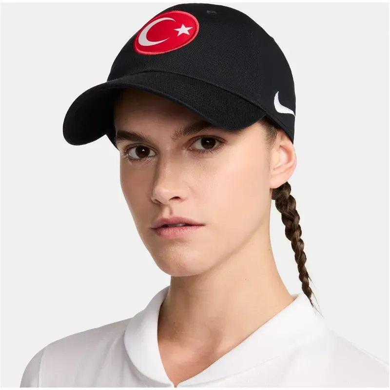 NIKE Türkei Dri-FIT H86 Cap 010 - black/white M/L