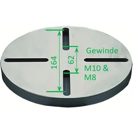 Liro Schirmständer Maxi Plus Keramik 81 x 81 cm Steingrau