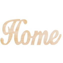 Schriftzug "Home"