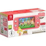 Nintendo Switch Lite koralle + + Animal Crossing: New Horizons Bundle