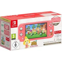 Nintendo Switch Lite koralle + + Animal Crossing: New Horizons Bundle