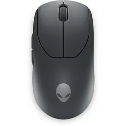 Alienware Pro Wireless-Gamingmaus mit kabelgebundener Option, Dark Side of the Moon