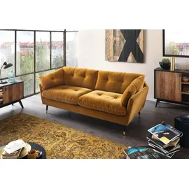 trends by hg Couch 2,5-Sitzer Gelb
