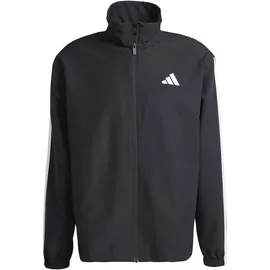 adidas 3-Streifen Woven Trainingsanzug Schwarz XS