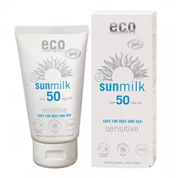 eco cosmetics Sonnenmilch LSF50 sensitive 75ml 75 ml