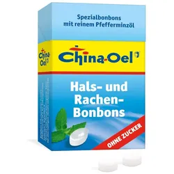 China Oel Hals- und Rachen-Bonbons zuckerfrei 40 g Bonbons