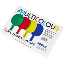 JOOLA Outdoor Tischtennisschläger Set Multicolor 4x Schläger