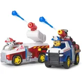 Psi Patrol, Feuerwehr Roll & Rescue 2er Pack, Chase & Marshall Figuren mit Rettungsfahrzeugen und Kugeln, Kinderspielzeug für Kinder und Mädchen ab 3 Jahren