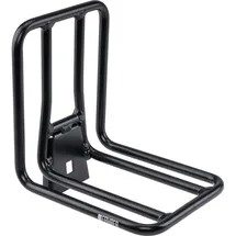 Fahrer Gepäckträger Brompton Vorn Aluminium Schwarz
