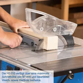SCHEPPACH HS110 inkl. Tischverbreiterungen