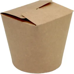 500x ECOTAKE Nudelbox aus FSC®Kraftpapier, mit PLA-Beschichtung, 26oz