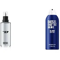 D by Diesel | Unisex | Parfum für Damen und Herren | Eau de Toilette | 150 ml + Diesel Only the Brave Body Spray 200ml