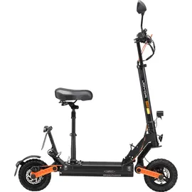 Vorago Joyor S8E Elektroroller 45 km/h 800W Sitz faltbar offroad Federung NFC E-Scooter E-Mofa Moped - Schwarz