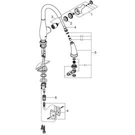 Grohe Parkfield supersteel 30215DC1