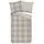 Muller Textil Bernardus Kariert Beige 135 x 200 cm + 2 x 80 x 80 cm