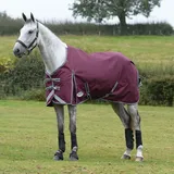 Weatherbeeta Comfitec Plus Dynamic II Standard Medium/Lite 100g - maroon/grey/white, 95