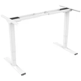 Digitus Sitz-/Steh-Schreibtischgestell elektrisch höhenverstellbar Höhen-Bereich: 620 bis 1270mm (B x T) 1700mm x 680mm Weiß,