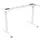 Digitus Sitz-/Steh-Schreibtischgestell elektrisch höhenverstellbar Höhen-Bereich: 620 bis 1270mm (B x T) 1700mm x 680mm Weiß,