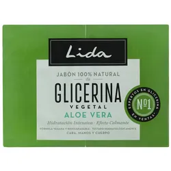 Stück Seife Lida Glicerina 125 g 2 Stück