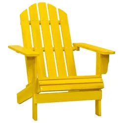 Adirondack-Gartenstuhl Massivholz Tanne| vidaXL : Farbe - Gelb