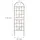 Relaxdays Rankgitter 2er Set 179 x 52 cm Braun