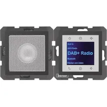 Berker Radio Touch mit Lautsprecher DAB+ B.x anthrazit matt 29801606