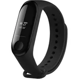 FIXED Silicone Strap für Xiaomi Mi Band 3/4 schwarz