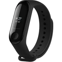 FIXED Silicone Strap für Xiaomi Mi Band 3/4 schwarz