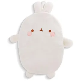 NICI Molang 47753 Wärmflasche mit 350 ml Fassungsvermögen, Weiß