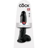KING COCK Pipedream, Dildo Cock with Balls“,
