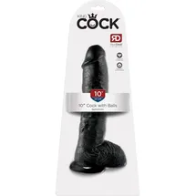 KING COCK Pipedream, Dildo Cock with Balls“,