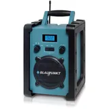 Blaupunkt BSR 20 Baustellenradio mit Akku - Tragbares Radio mit robustem Bluetooth (AUX-IN, 5W RMS, Schutzklasse IPX5)