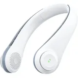 Nackenventilator, tragbarer Nackenventilator, leise, mit 3600-mAh-Akku, wiederaufladbar über USB, einstellbarer persönlicher Ventilator, 3