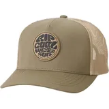 Rip Curl Wetsuit Icon Trucker-Cap beige/grün One Size