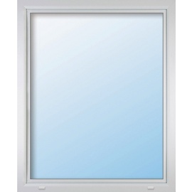 JM Meeth Meeth Kunststofffenster ECO 70/3 Weiß DIN Links 60 x 60 cm, Isolierglas - weiss