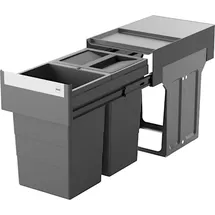 kuekom TA Swing 2x 13 l Grau/Schwarz