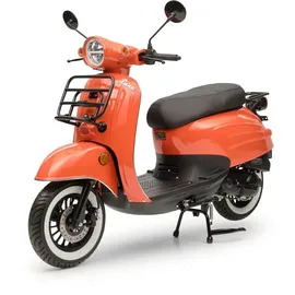 Burnout Motorroller Retro Luna 50ccm 45 kmh Moped Scooter