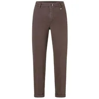 MAC Jeans Chino Caprihosen Braun 36