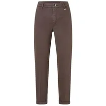 MAC Jeans Chino Caprihosen Braun 36
