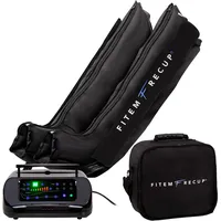 Fitem Recovery Boots - 4 Kammern, 6 Modi - Bein- & Fußmassage - Lymphdrainage - Schwere Beine - Wassereinlagerungen - Lipödem - Cellulite - Sport-Regeneration - 2 Jahre Garantie