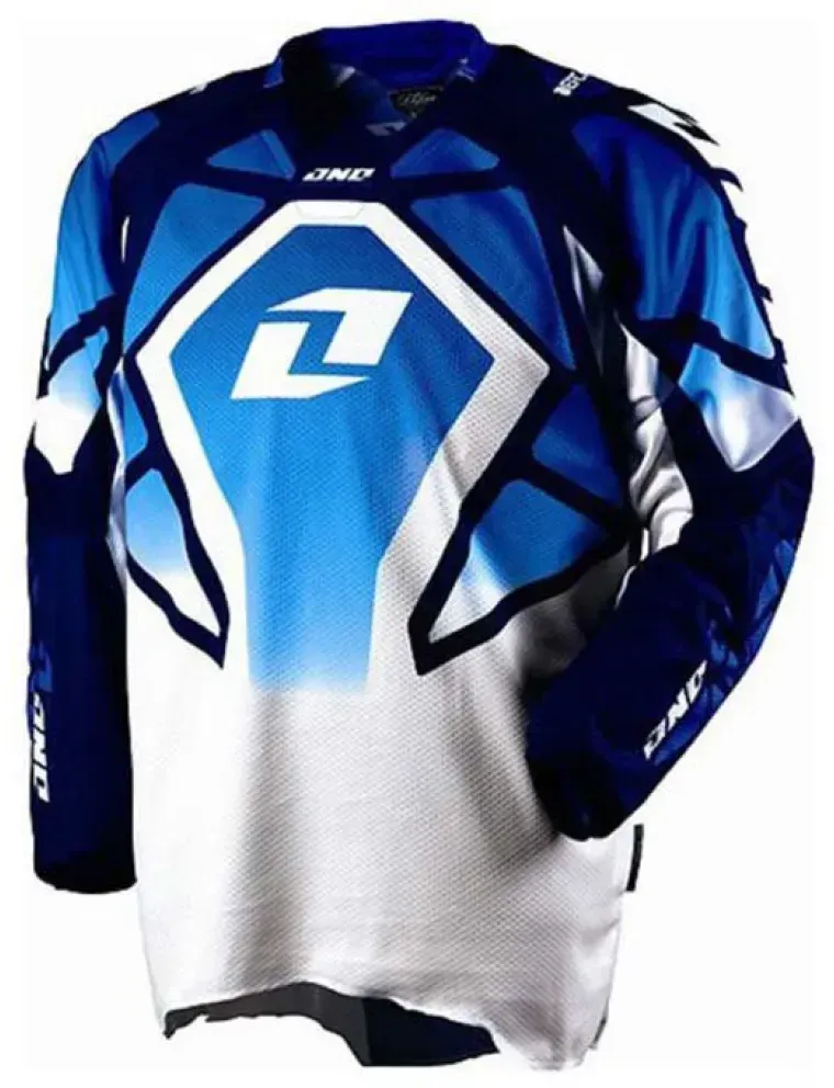 One Industries Defcon Race Langarm-trikot - Blue - 2XL