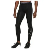 Nike Pro Dri-FIT lange Funktionshose Herren black/white L